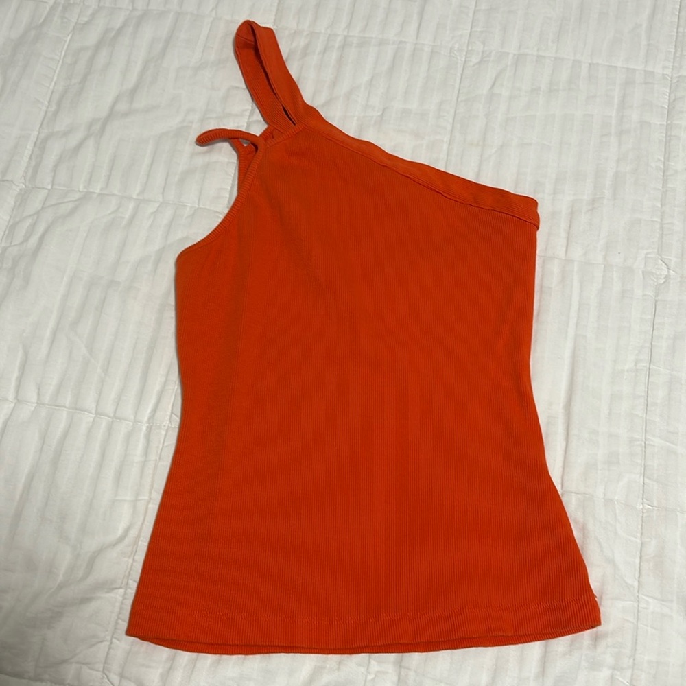 Maeve One Shoulder Tank Top